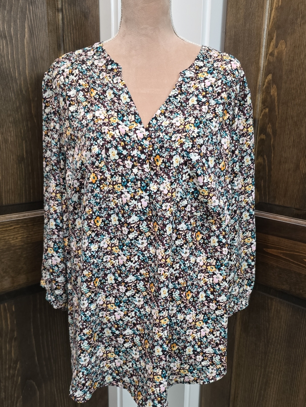 Torrid Floral Blouse